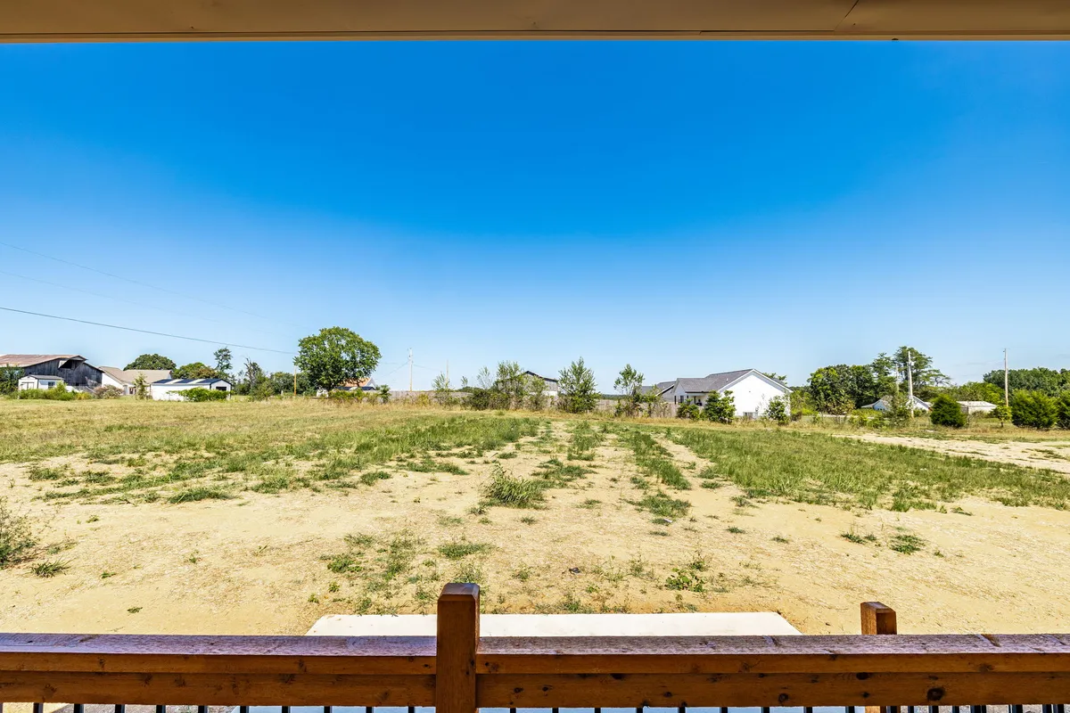 Just over an acre of open yard with no neighbors directly across the street at 1204 Vickie Ln